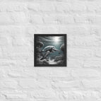 Black / 10″×10″