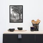 Black / 12″×16″