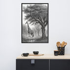 Black / 24″×36″