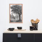 Red Oak / 12″×18″