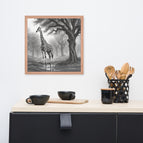 Red Oak / 16″×16″