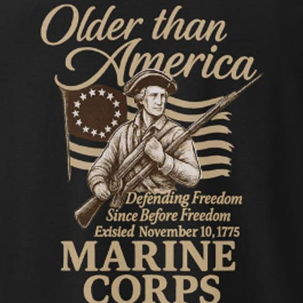 US Marine Corps 250th Birthday T-Shirt Unisex Organic Mid-Light Cotton Military Commemorative Shirt